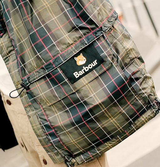 Maison Kitsuné x Barbour Collaboration