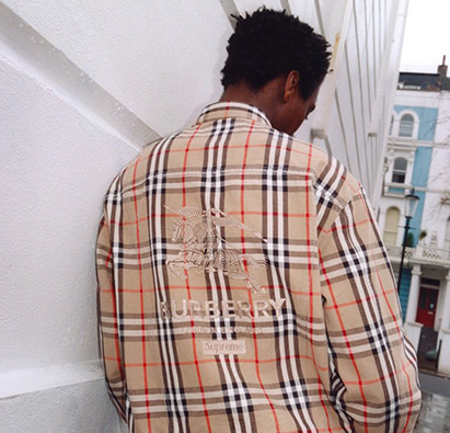 drop burberry