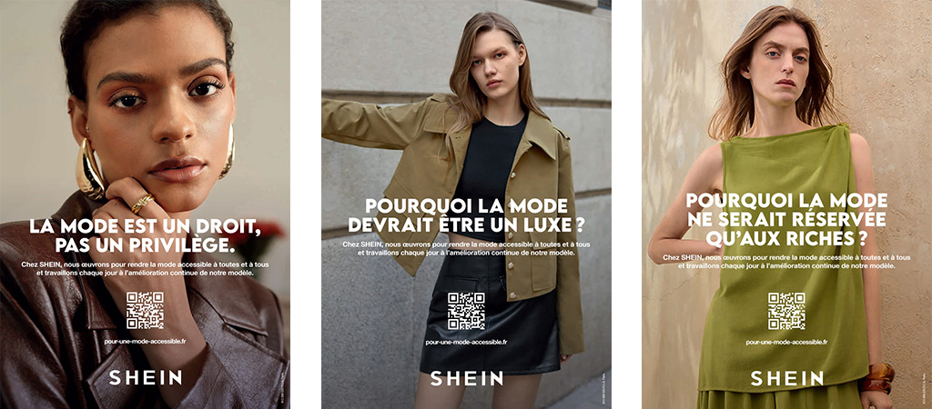 Campagne de pub Shein